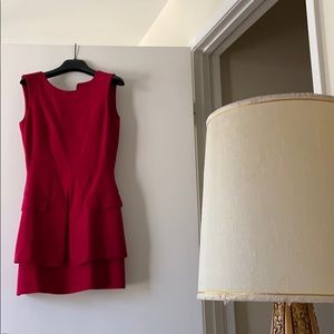 Alexander MQueen red dress